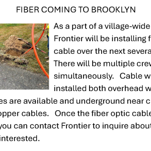 FIBER COMING TO BROOKLYN